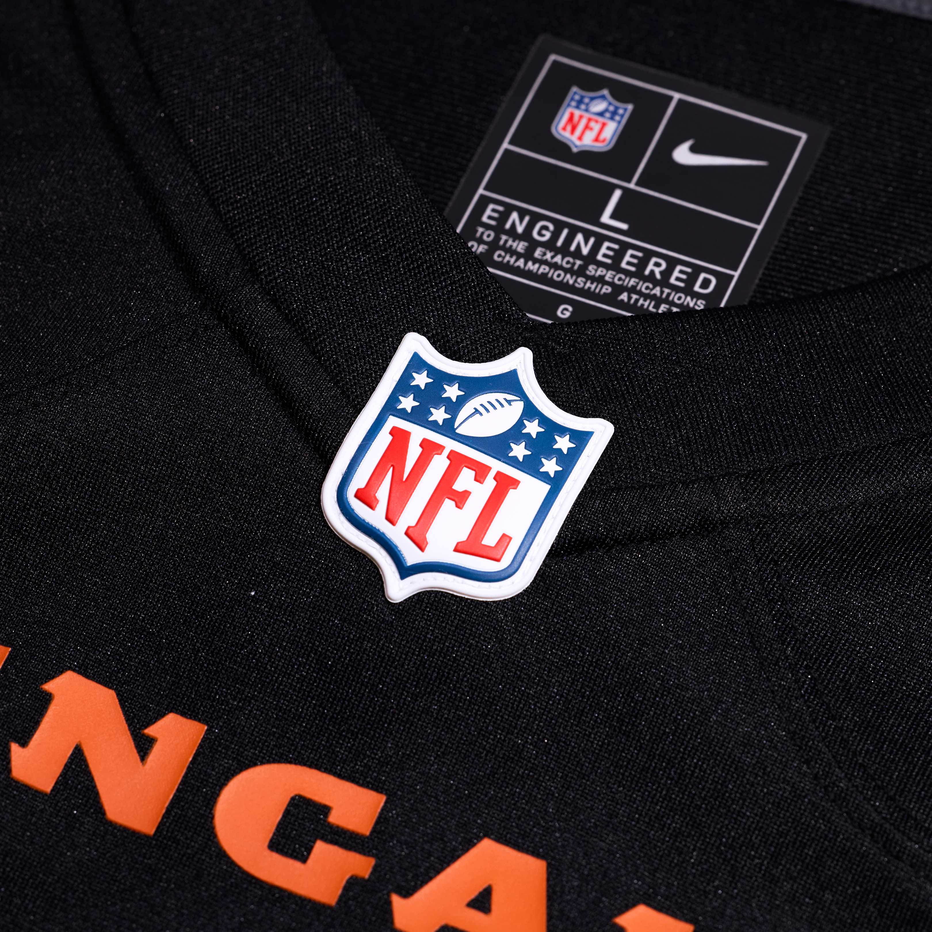 Men's Nike Lemar Parrish Black Cincinnati Bengals Team Retired Game Jersey