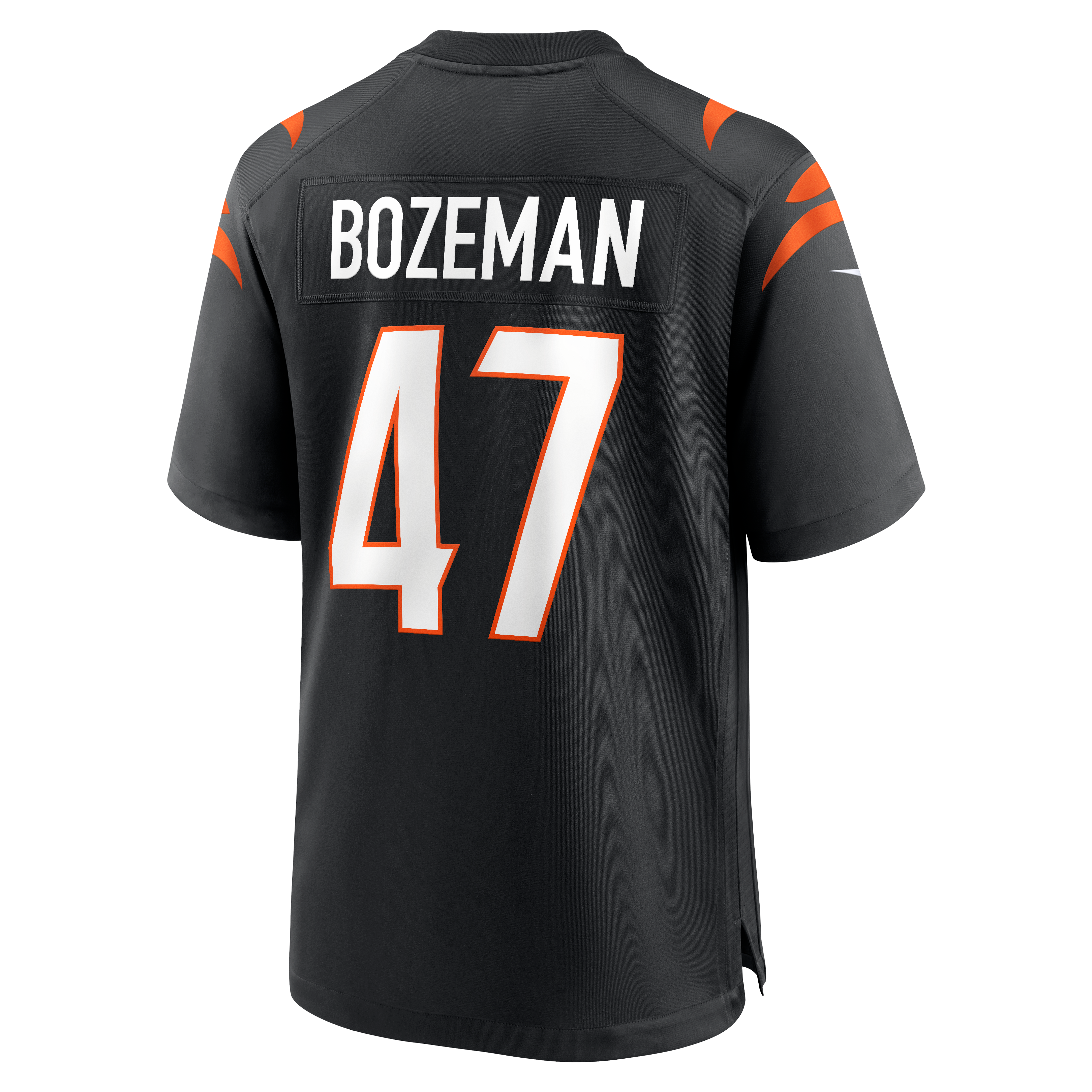 Maillot de match Nike Swayze Bozeman noir pour homme, équipe des Bengals Cincinnati