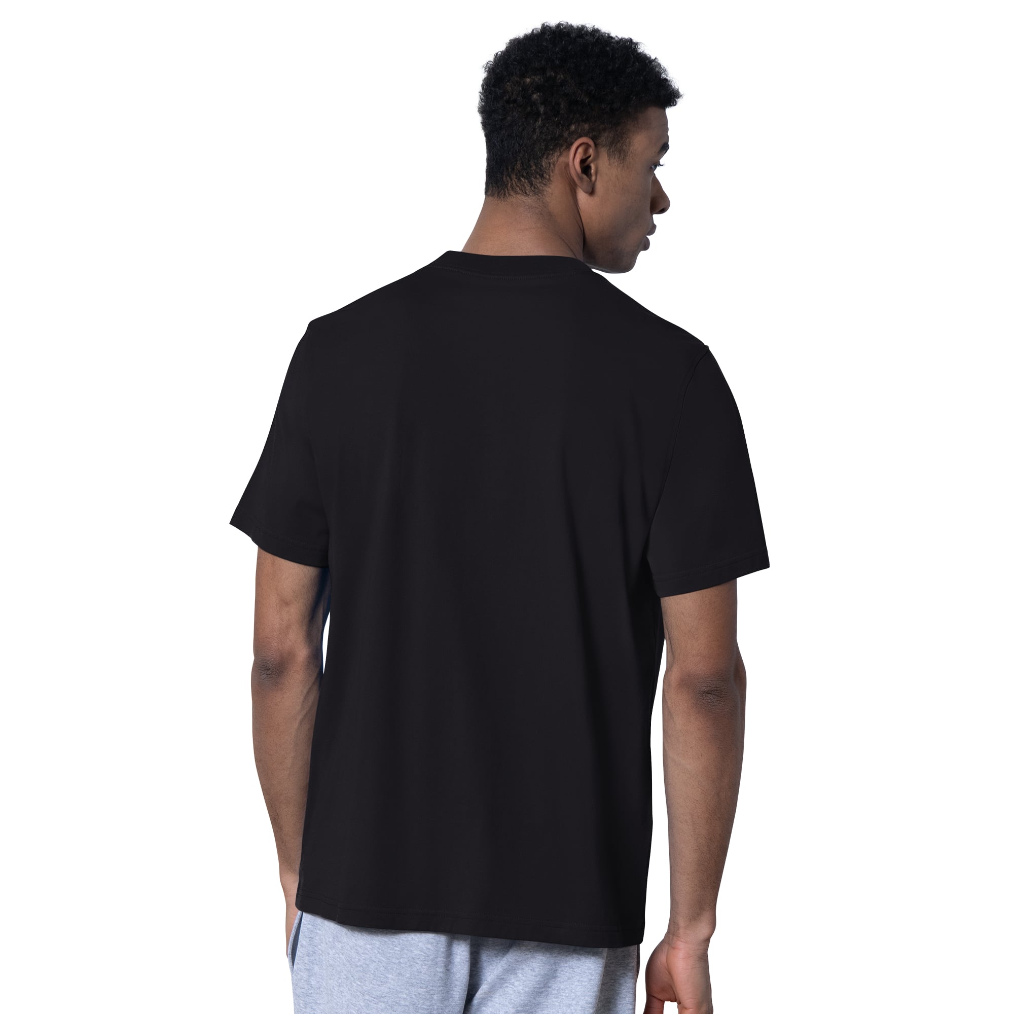 Lot de deux t-shirts à logo Cincinnati Bengals Starter pour homme, noir/gris chiné