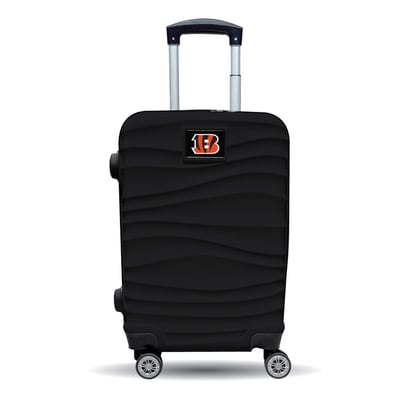 Cincinnati Bengals MOJO Black Color Blitz Carry-On Hardcase Spinner Luggage
