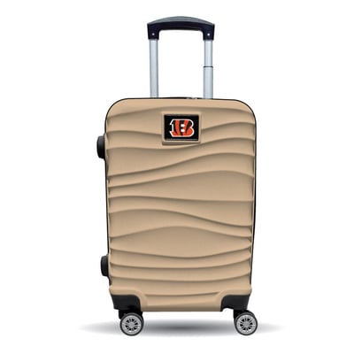 Cincinnati Bengals MOJO Tan Color Blitz Carry-On Hardcase Spinner Luggage
