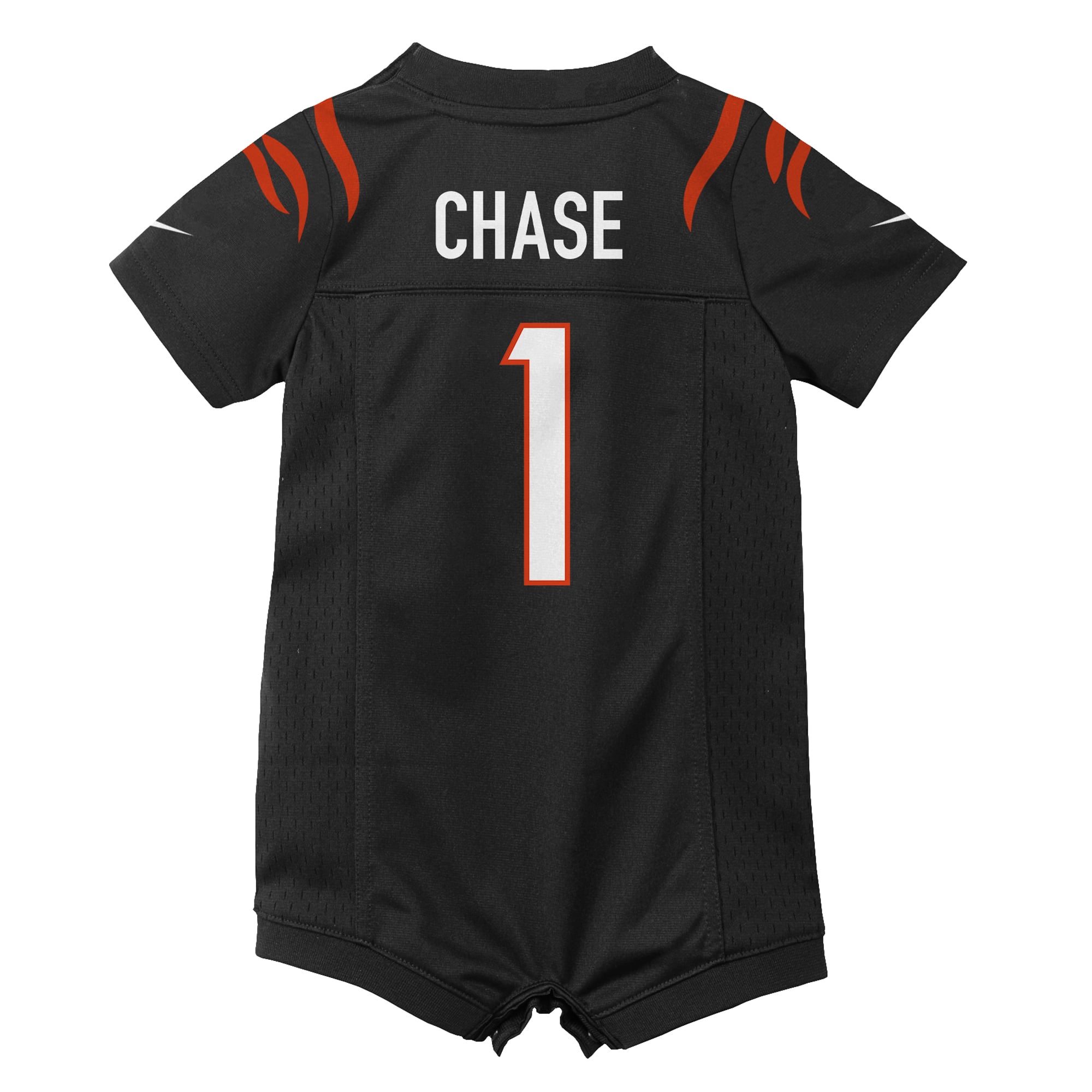 Combinaison Nike Ja'Marr Chase noire pour nouveau-né, maillot de match des Bengals Cincinnati
