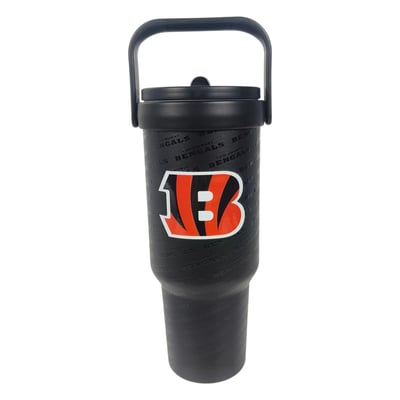 Cincinnati Bengals Pegasus 40oz. 5-D Logo Wordmark Stainless Steel ProCarry Tumbler