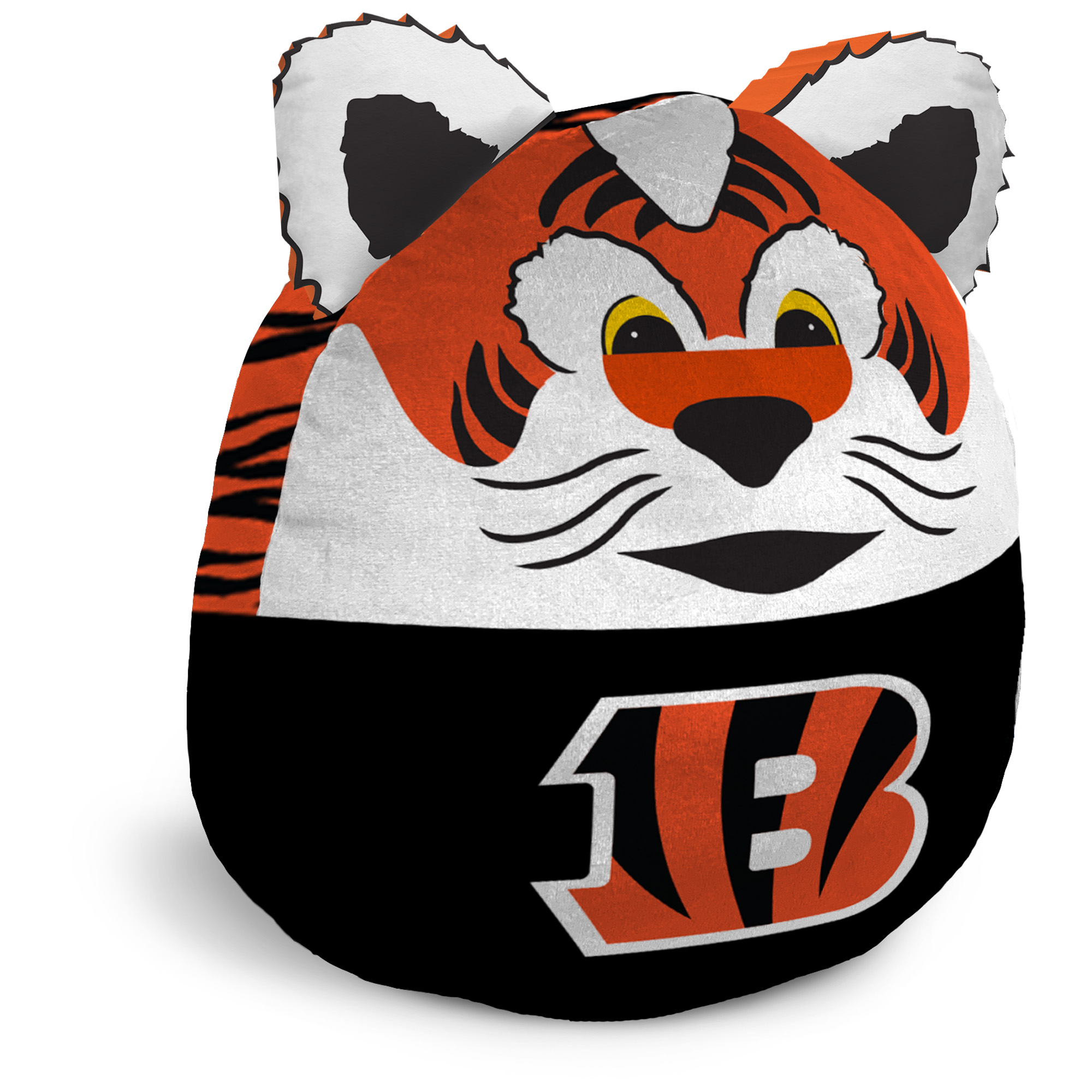 Oreiller mascotte en peluche Pegasus Cincinnati Bengals avec caractéristiques