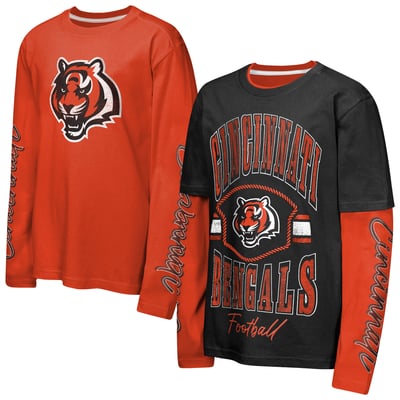  Cincinnati Bengals Outerstuff Preschool Motion Combo Set  - Black/Orange