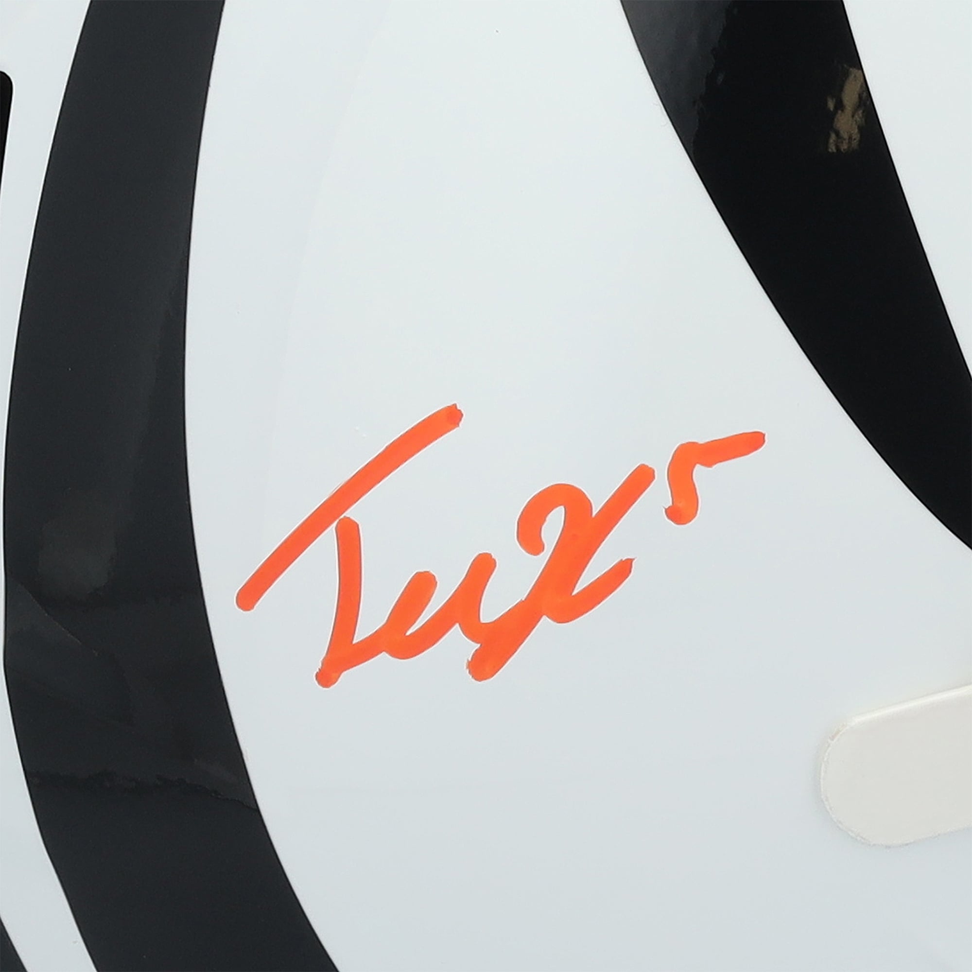 Tee Higgins Cincinnati Bengals Autographed Riddell 2022 Alternate Speed Replica Helmet