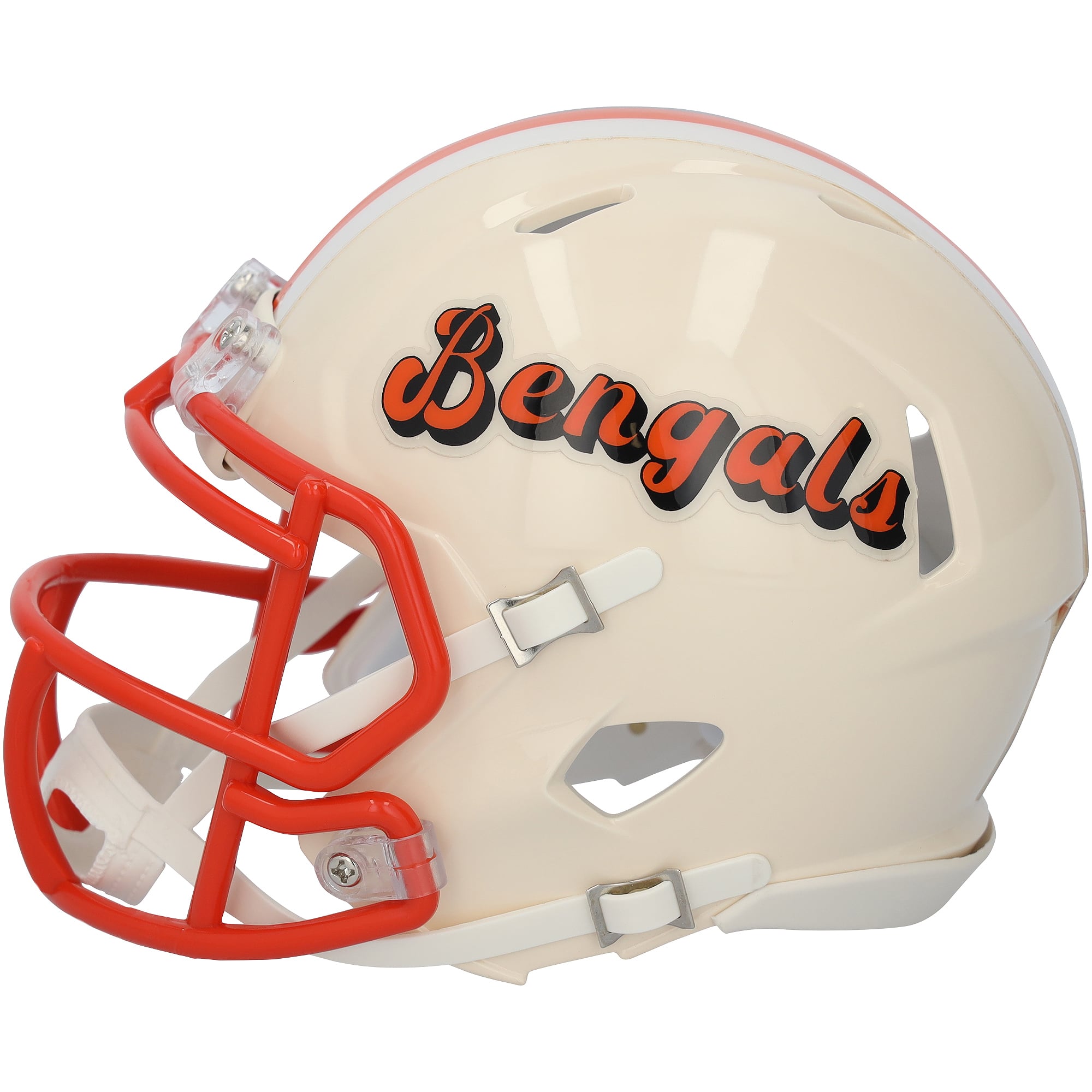 Tee Higgins Cincinnati Bengals Autographed Riddell Retro Speed Mini Helmet