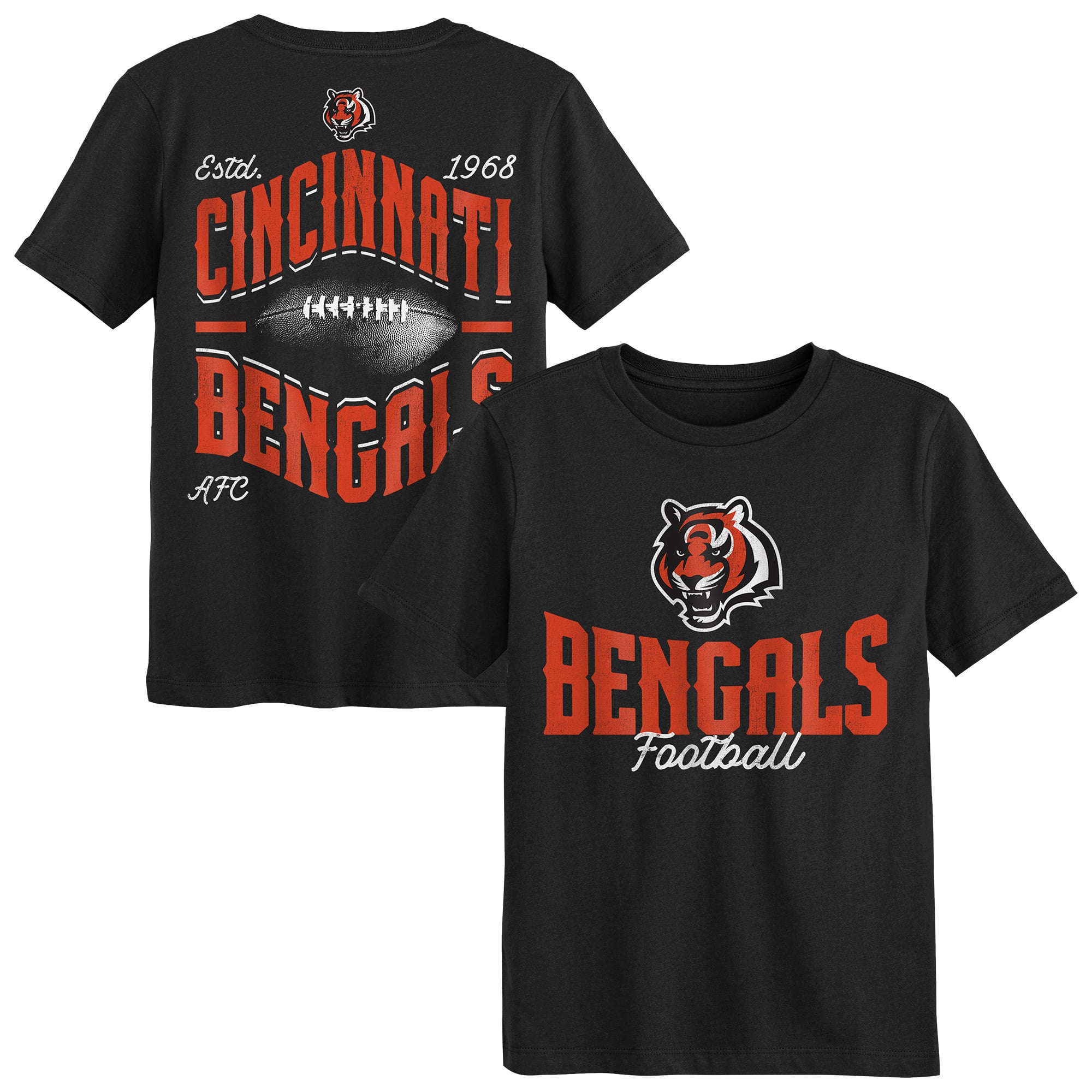 Toddler Outerstuff  Black Cincinnati Bengals Top Pick T-Shirt