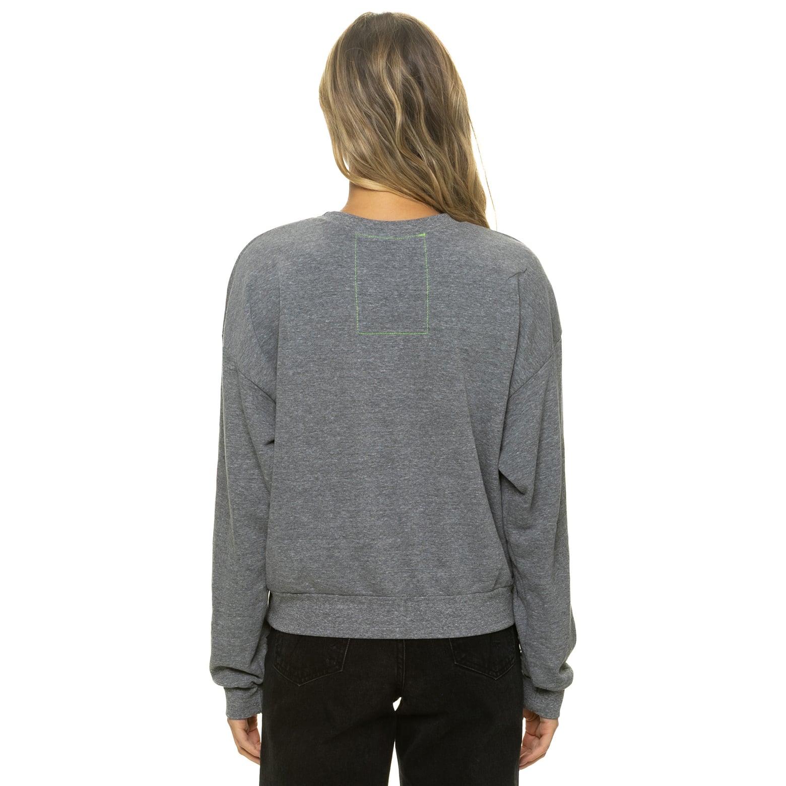 Sweat-shirt unisexe Aviator Nation gris chiné Cincinnati Bengals, coupe décontractée, en mélange de trois matières.