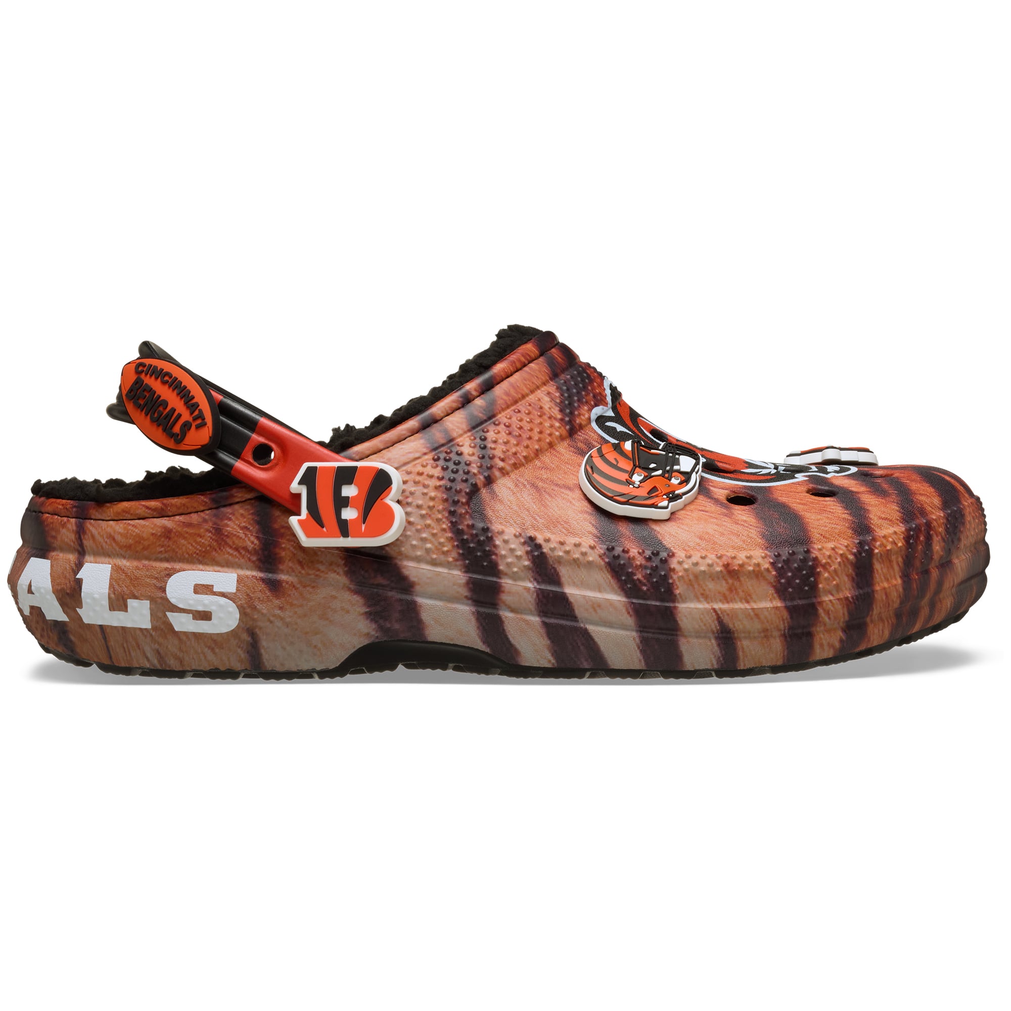 Sabots Crocs unisexes Cincinnati Bengals Classic doublés