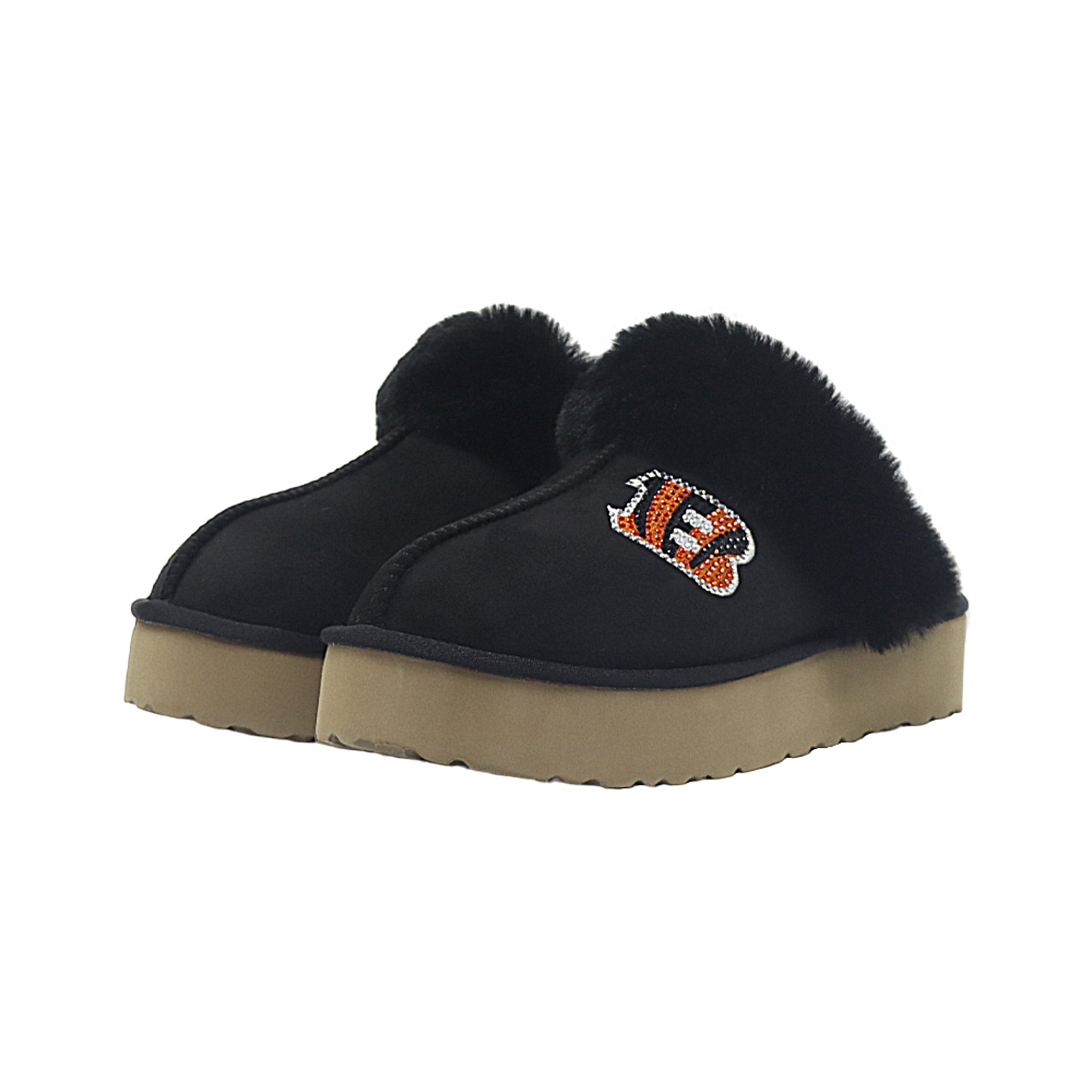 Pantoufles unisexes Cuce aux couleurs de l'équipe des Bengals Cincinnati