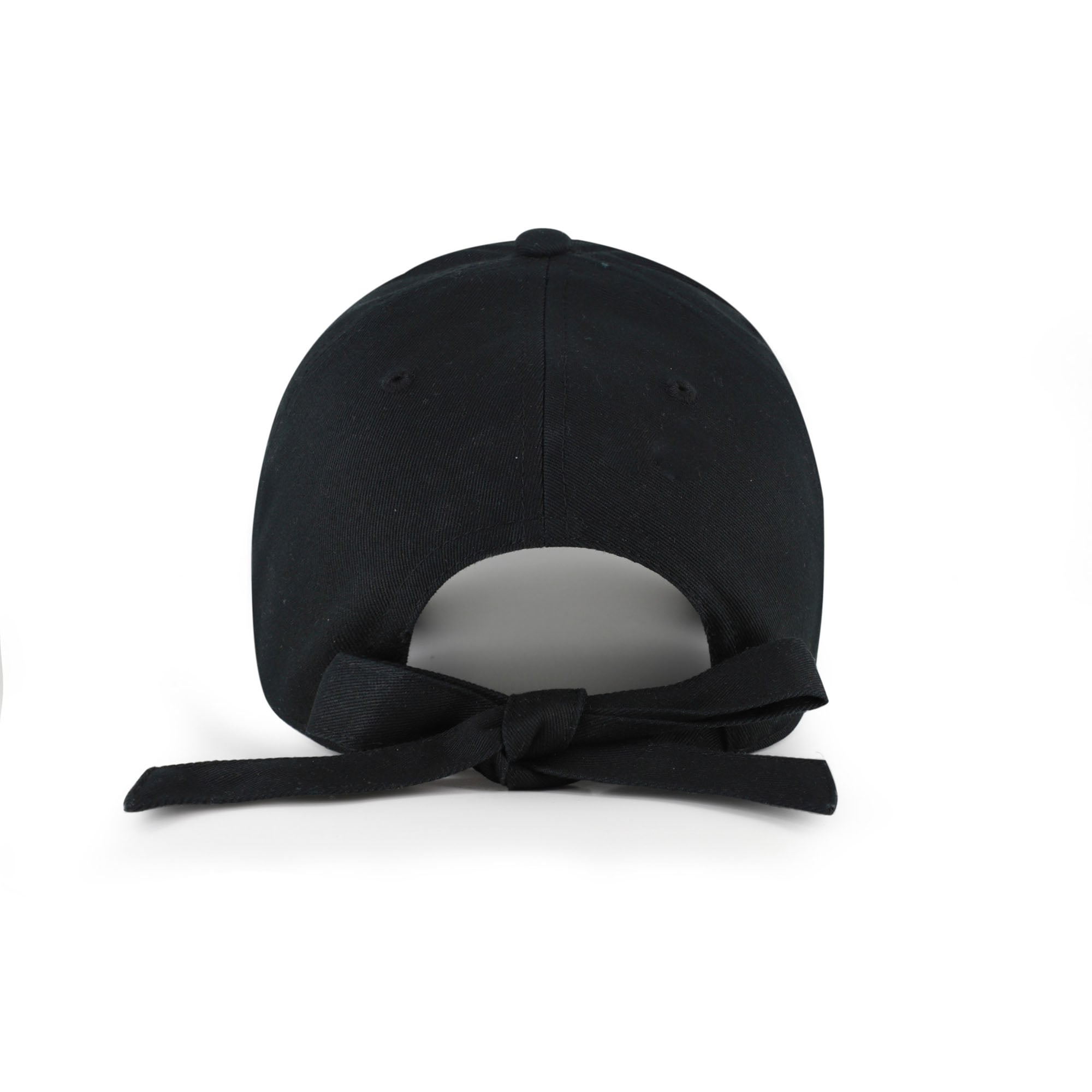 Women's '47 Black Cincinnati Bengals Bow Back Clean Up Adjustable Hat