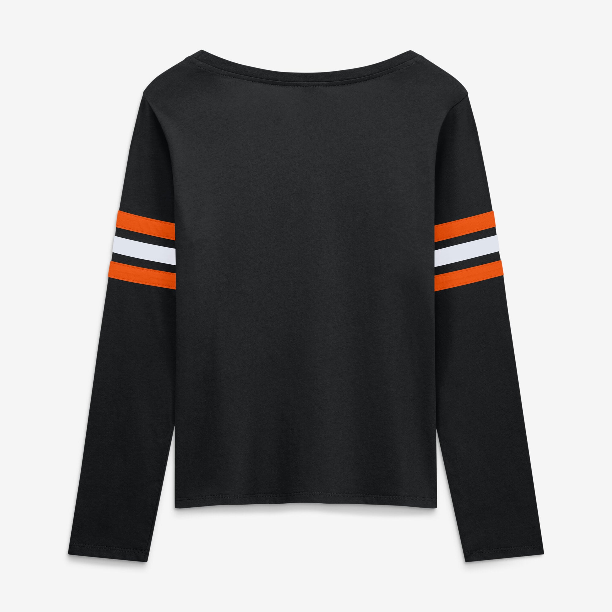 T-shirt à manches longues lacets Fanatics Black Cincinnati Bengals pour femmes