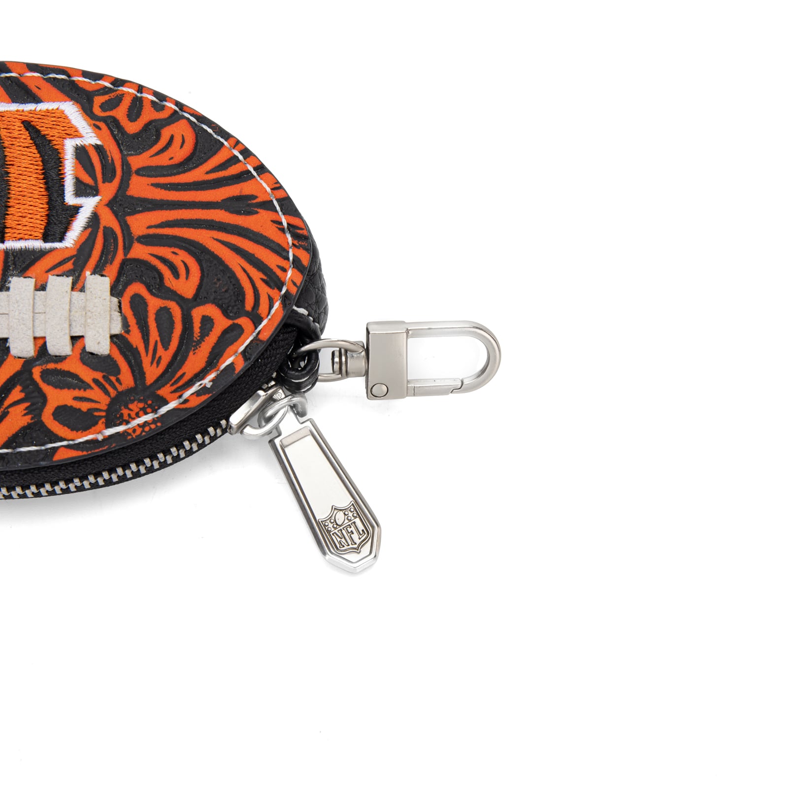 Porte-clés de sac pour femme Montana West Cincinnati Bengals Football