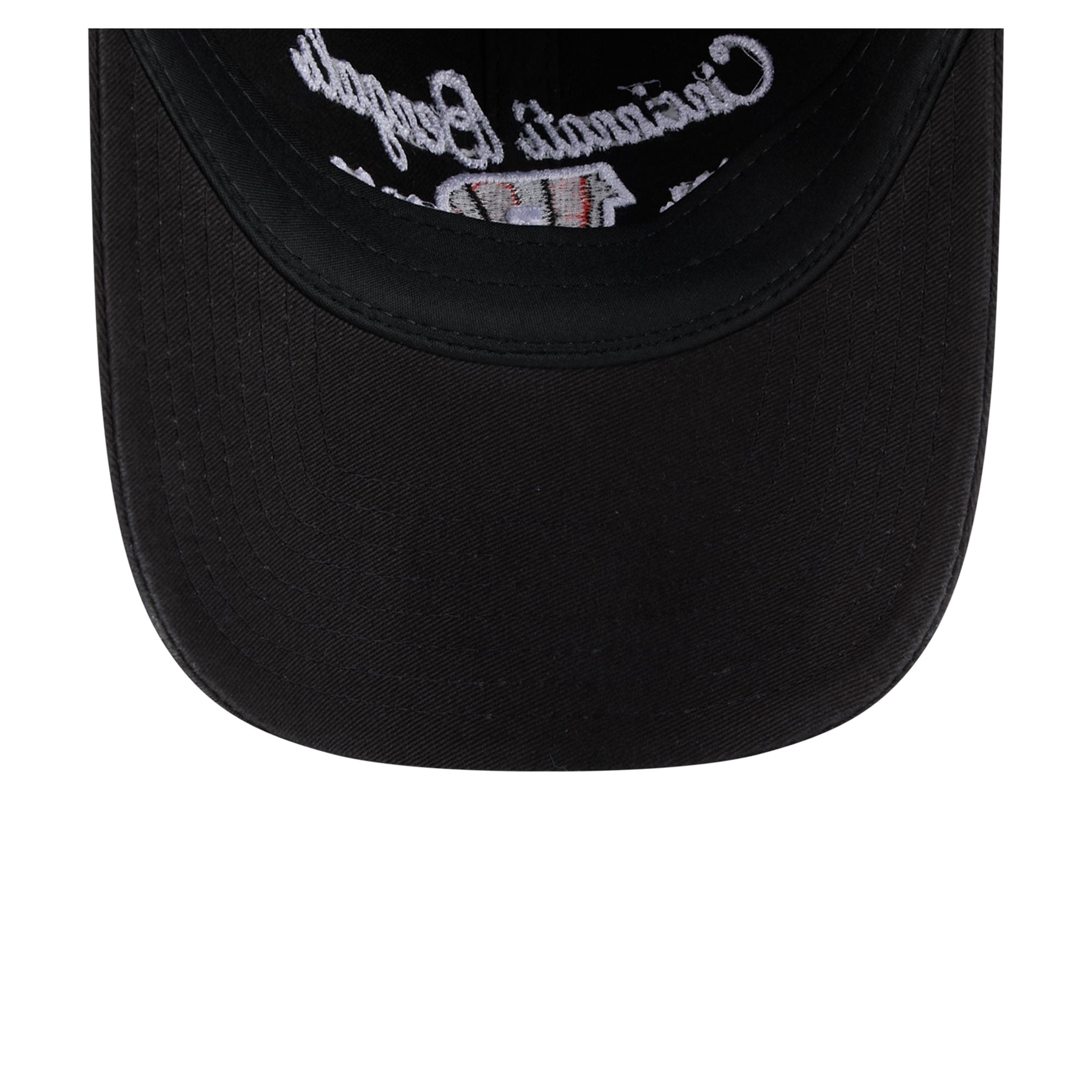 Women's New Era Black Cincinnati Bengals Script Casual Classic Adjustable Hat