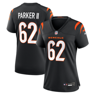 Brian Parker II Cincinnati Bengals Nike Women's Team Game Jersey - Black
