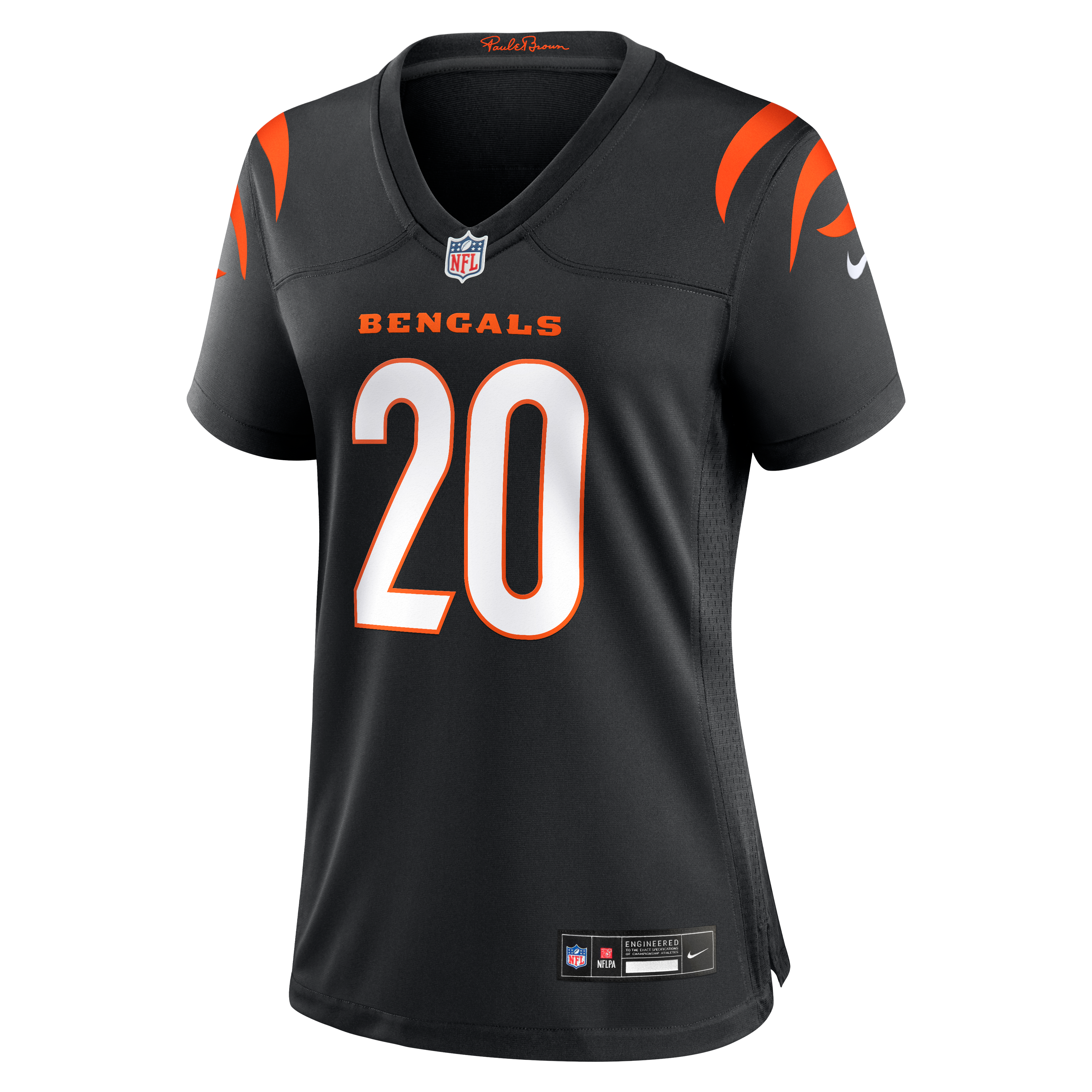 Women's Nike Lemar Parrish Black Cincinnati Bengals Team Retired Game Jersey