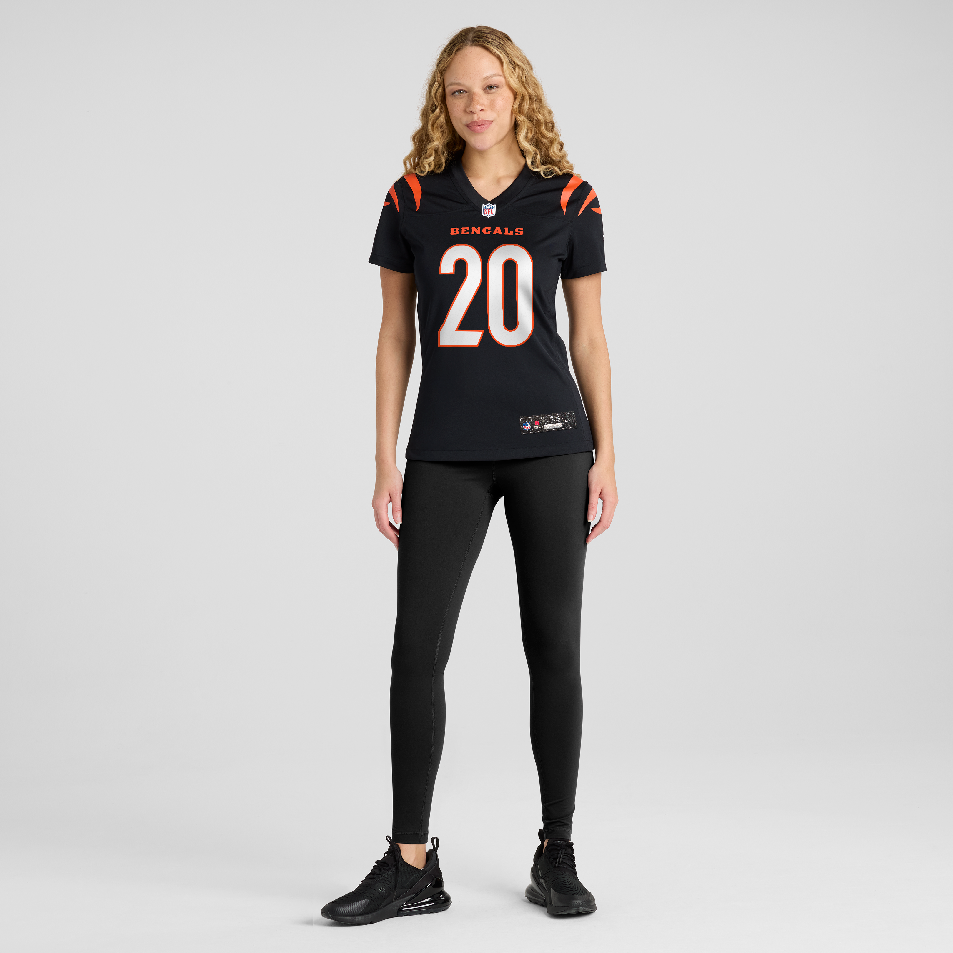 Women's Nike Lemar Parrish Black Cincinnati Bengals Team Retired Game Jersey