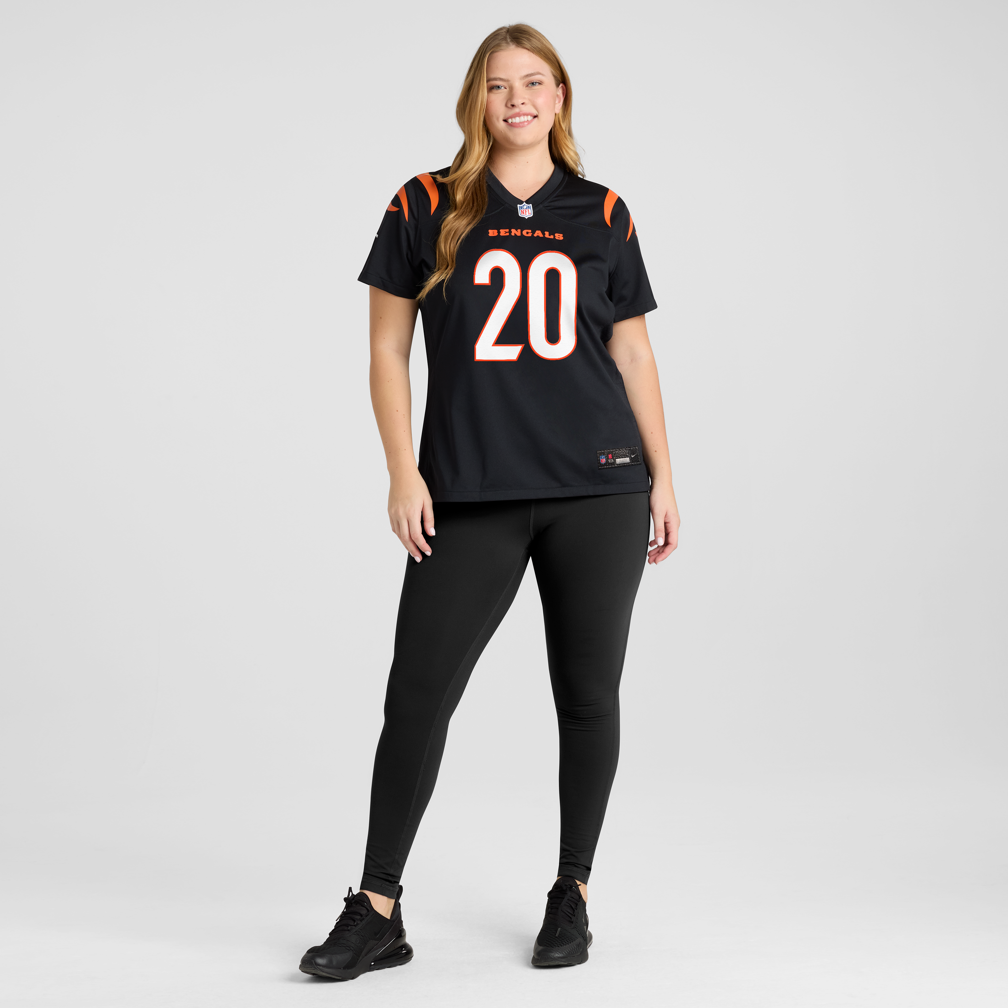 Women's Nike Lemar Parrish Black Cincinnati Bengals Team Retired Game Jersey