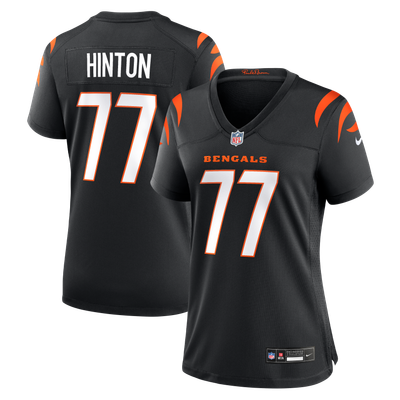 Myles Hinton Cincinnati Bengals Nike Women's Team Game Jersey - Black