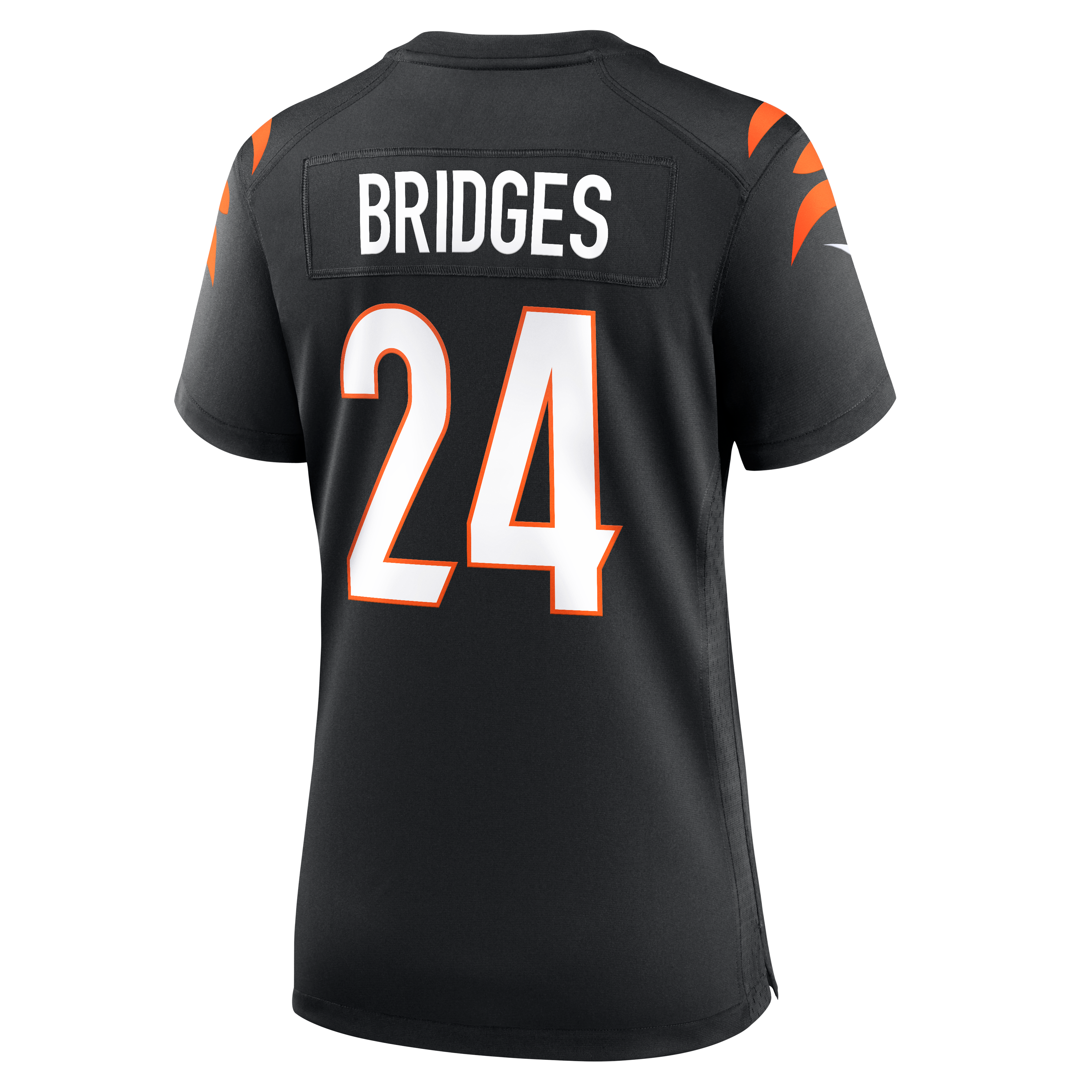 Women's Nike Trikweze Bridges Black Cincinnati Bengals Team Game Jersey