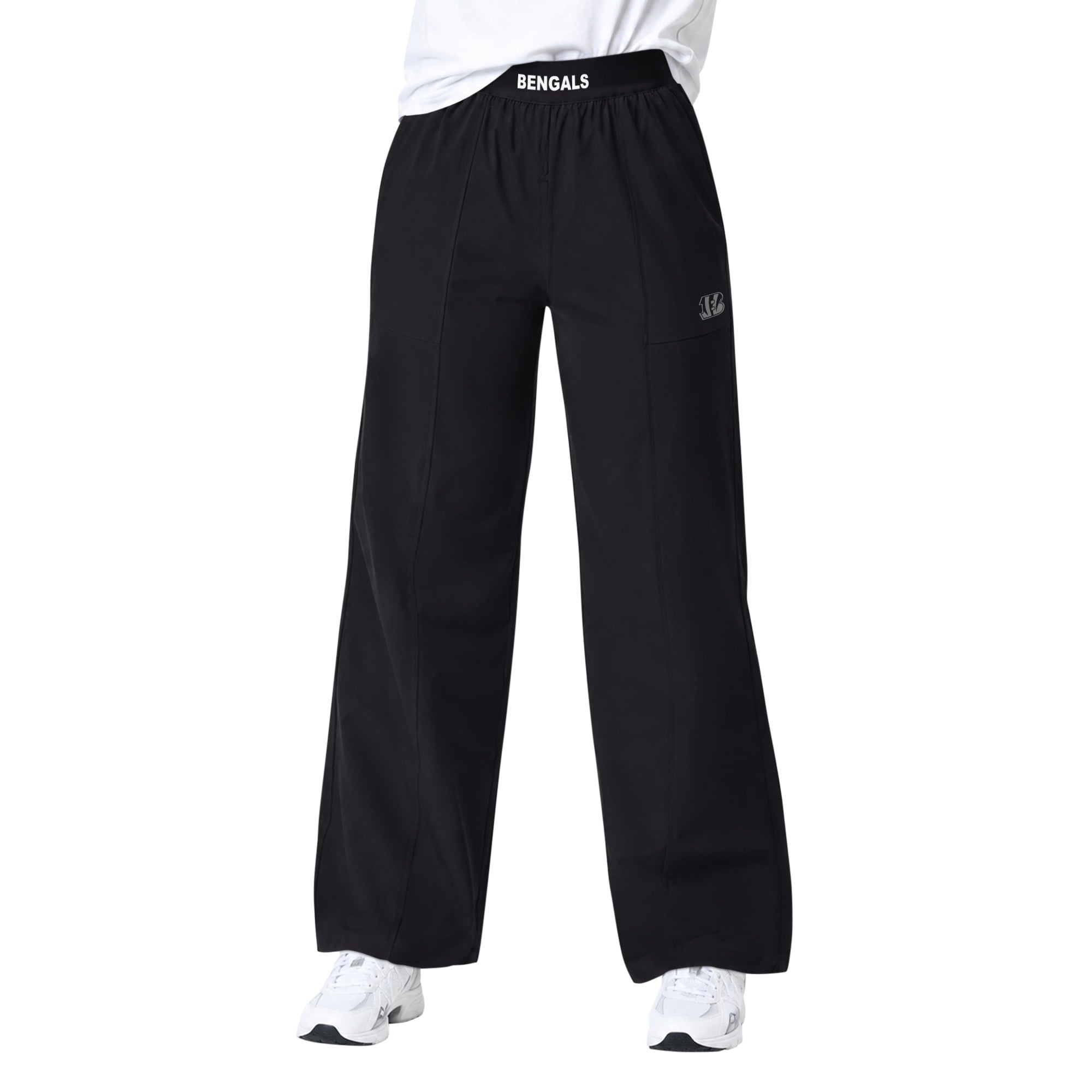 Pantalon de sport à jambes larges Starter Black Cincinnati Bengals pour femmes