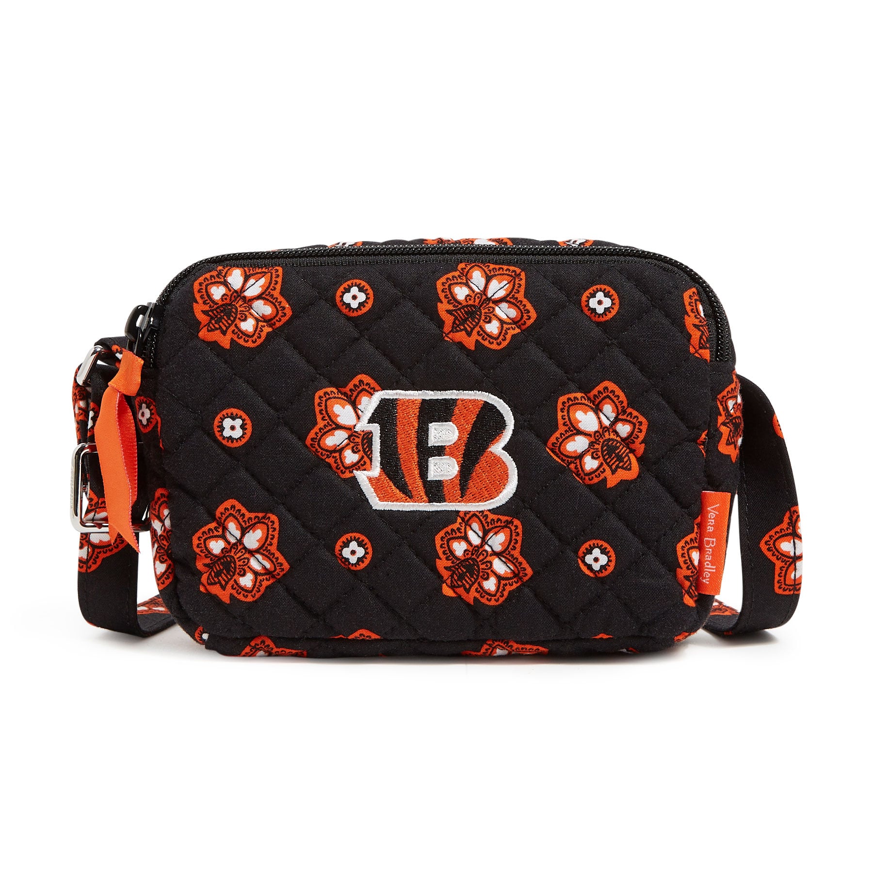 Women's Vera Bradley Cincinnati Bengals Small Stadium Crossbody Bag