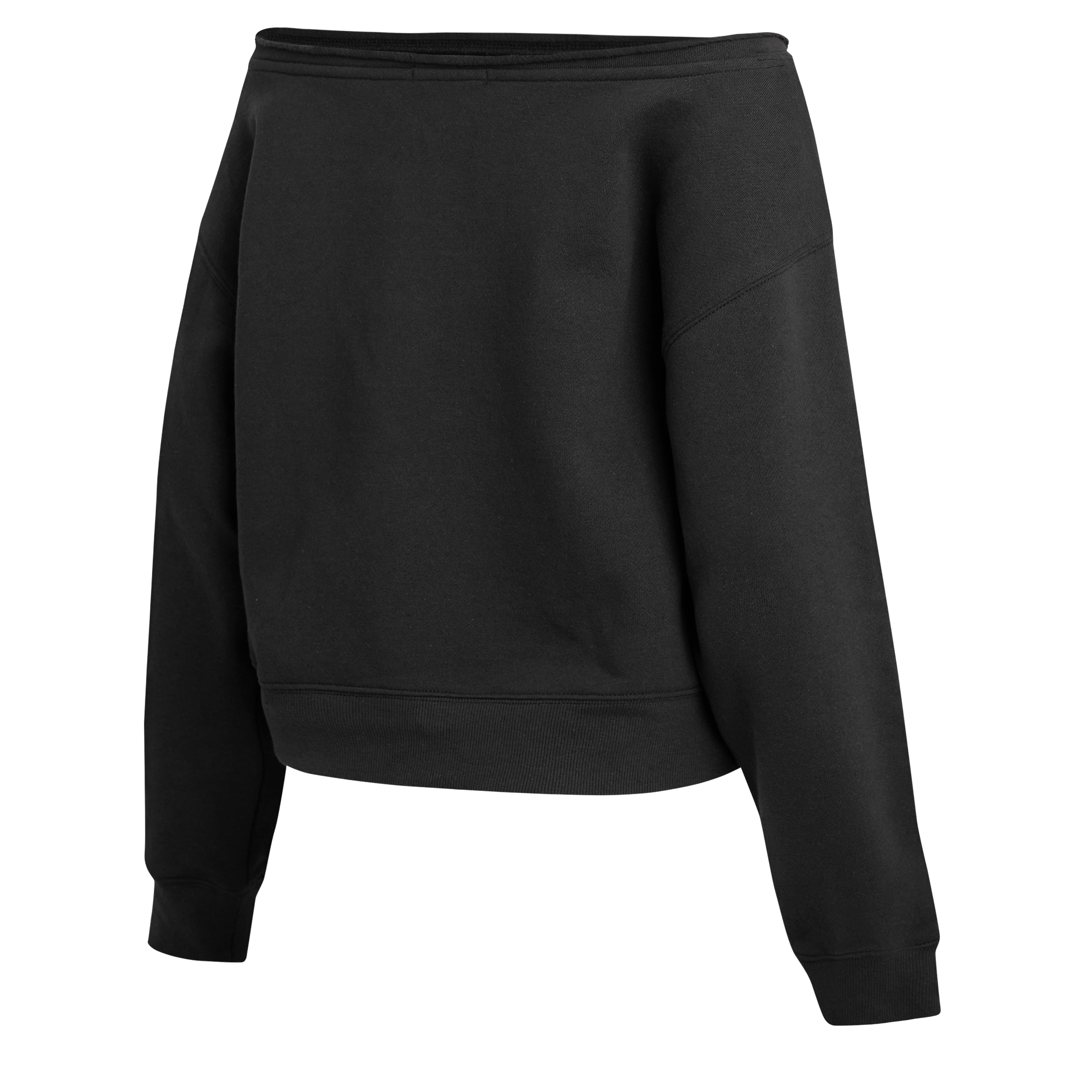 Women's WEAR by Erin Andrews Black Cincinnati Bengals Off-the-Shoulder Sweatshirt
