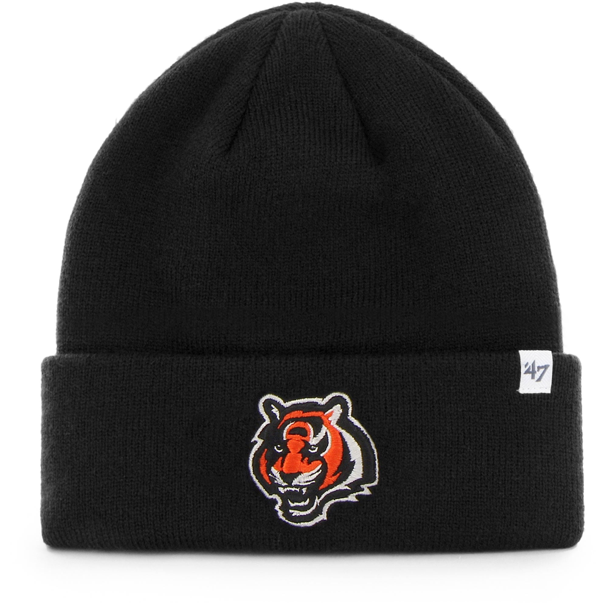 Tuque en tricot basique à revers des Cincinnati Bengals '47 pour jeune