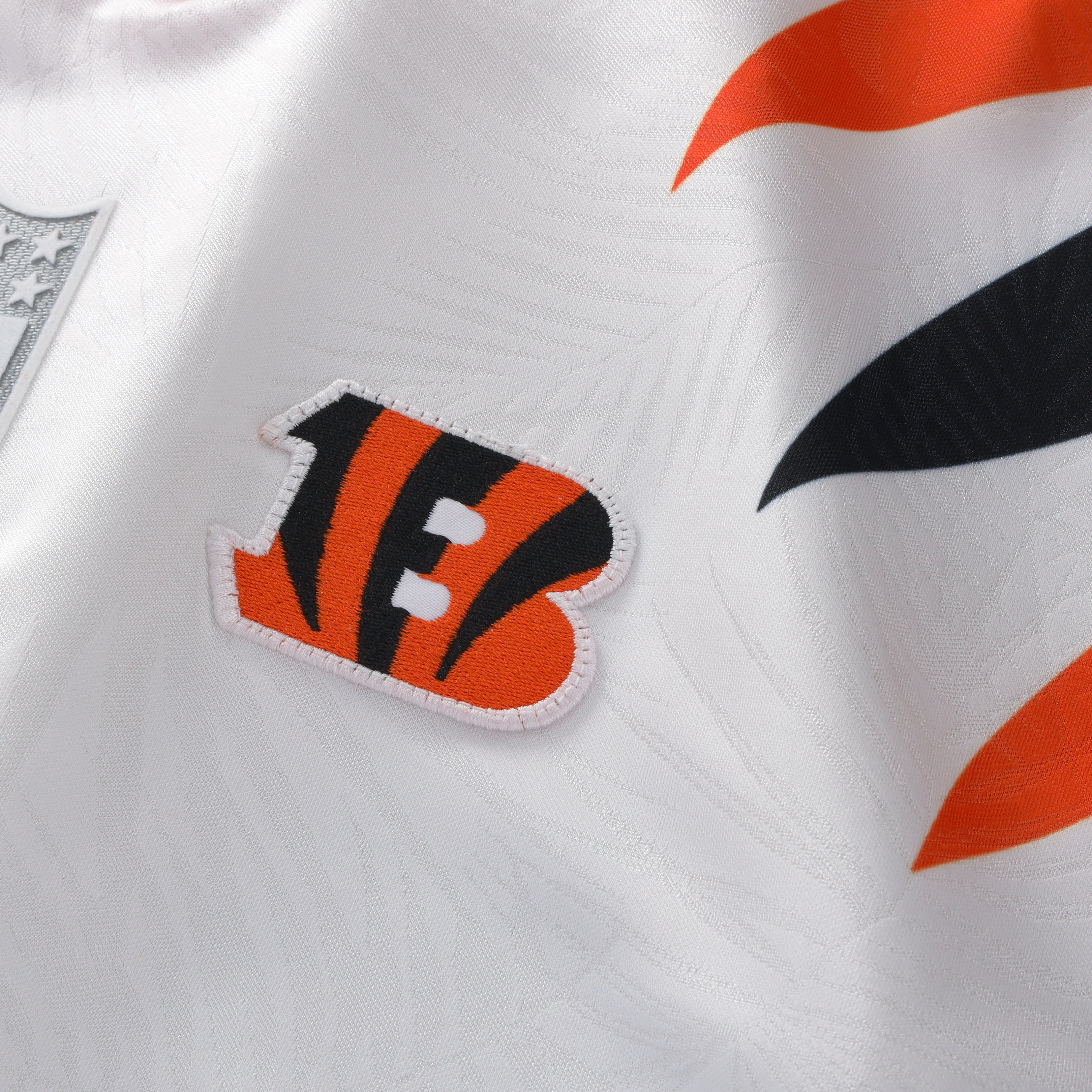 Youth Fanatics White Cincinnati Bengals Football x V-Neck Fan Top