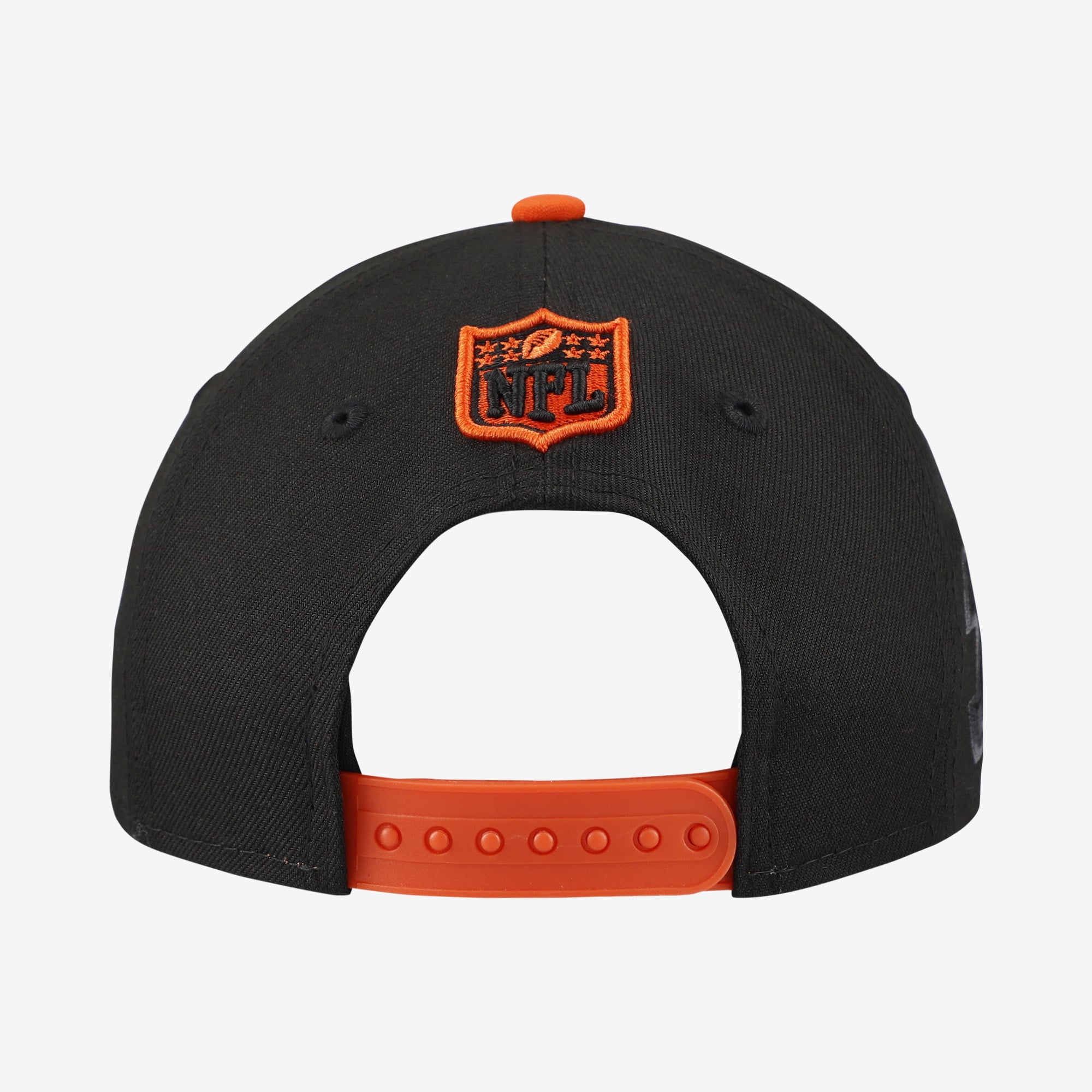 Casquette ajustable New Era 9FORTY A-Frame noire à motif dessin animé des Bengals de Cincinnati, pour jeunes