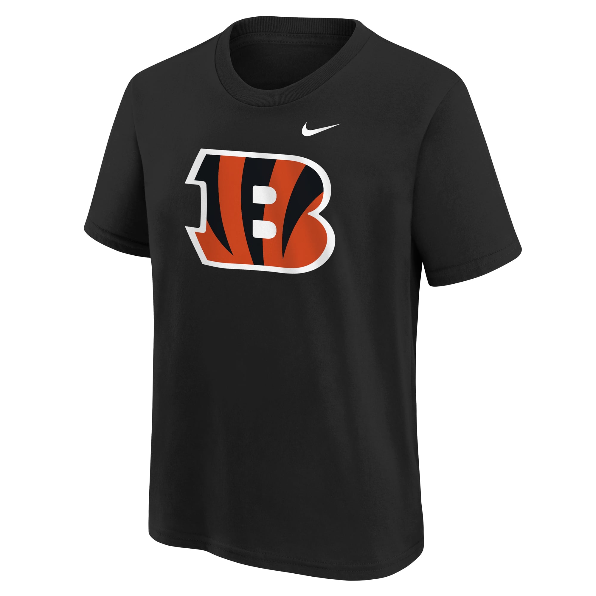 Youth Nike Black Cincinnati Bengals Logo T-Shirt