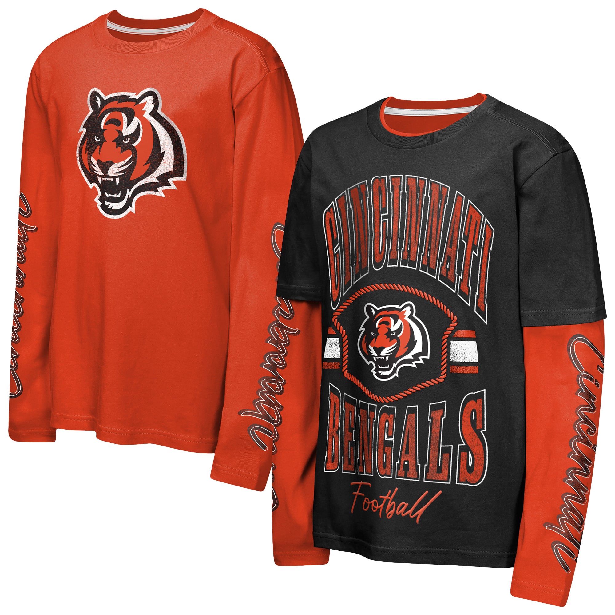 Youth Outerstuff Black Cincinnati Bengals Motion Combo Set