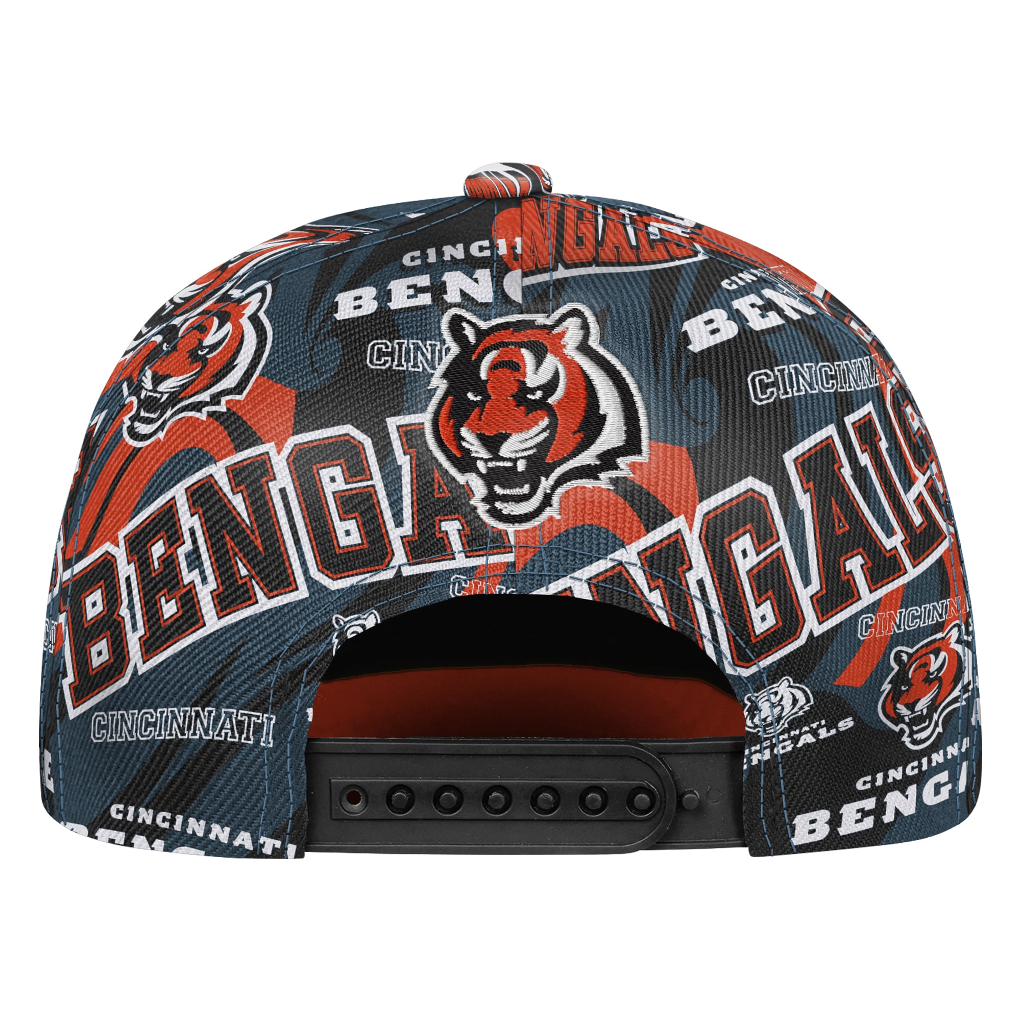 Youth Outerstuff Black Cincinnati Bengals Shift Adjustable Hat