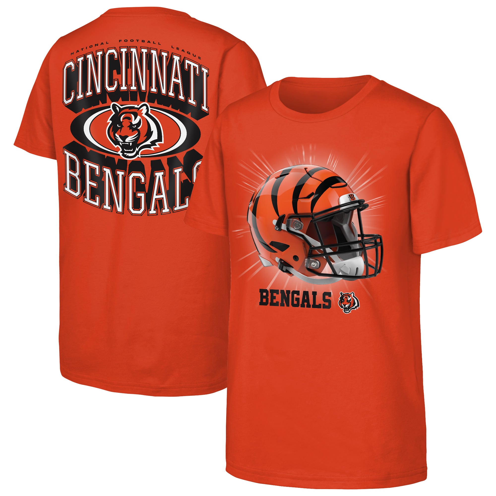 T-shirt orange Outerstuff Youth Cincinnati Bengals Winning Mentality