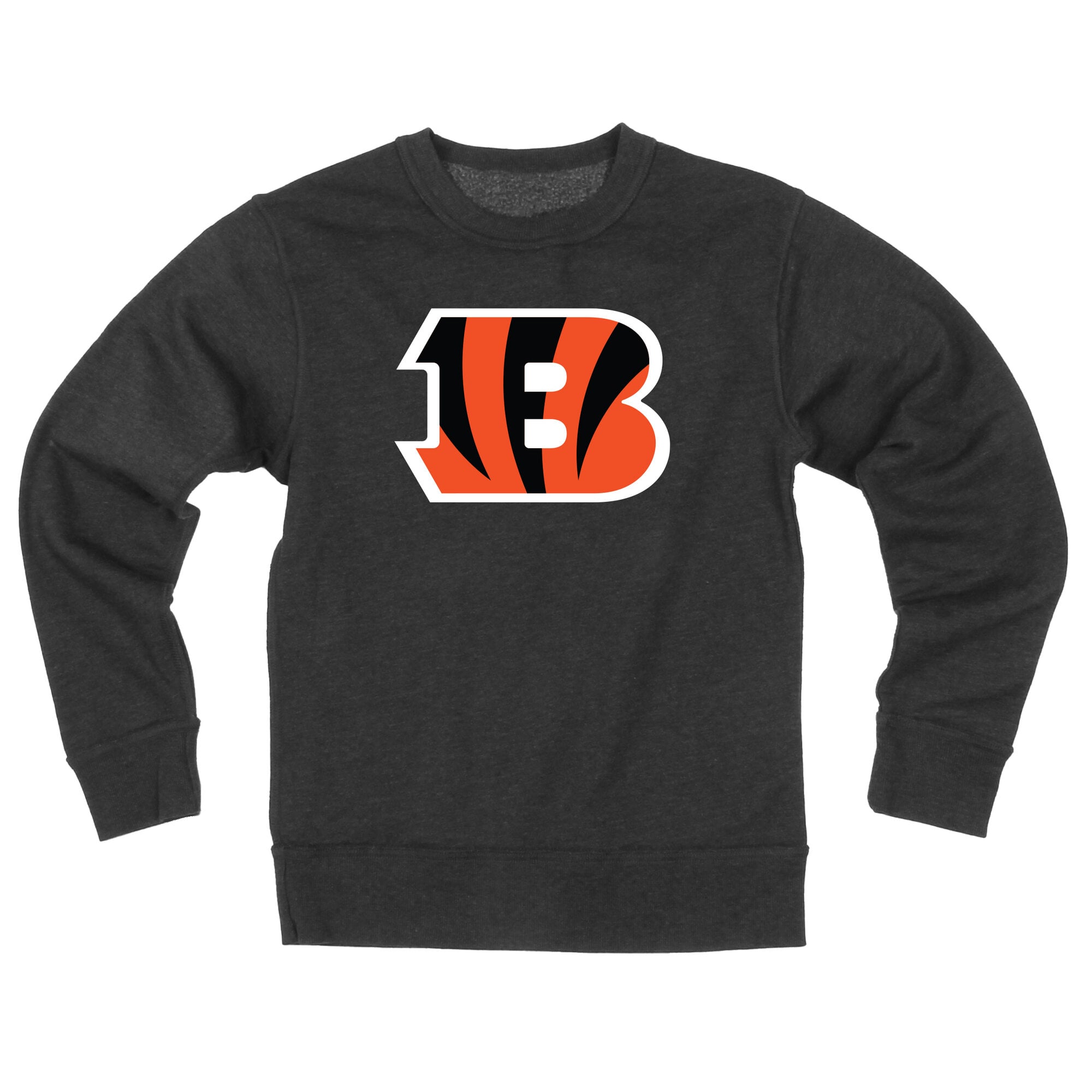 Youth Wes & Willy Black Cincinnati Bengals Reversible Fleece Sweatshirt