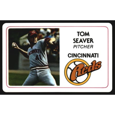 1981 Perma-Graphic Credit Cards #11 Tom Seaver