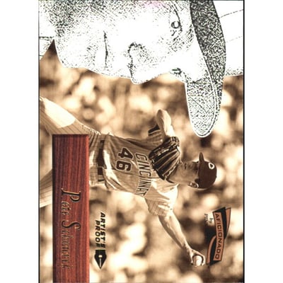 1996 Pinnacle Aficionado Artist's Proofs #74 Pete Schourek