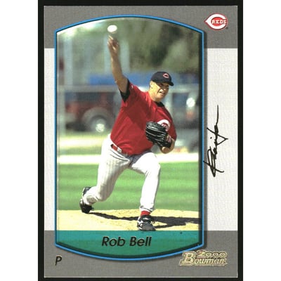 2000 Bowman Gold #167 Rob Bell