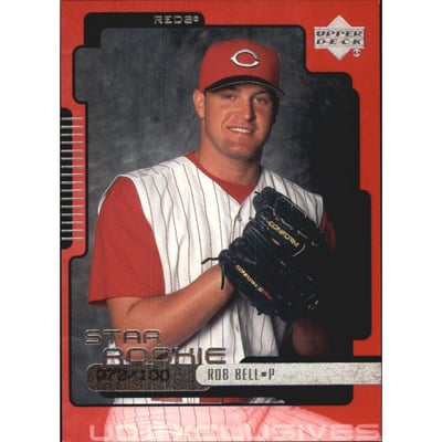 2000 Upper Deck Exclusives Silver #288 Rob Bell SR