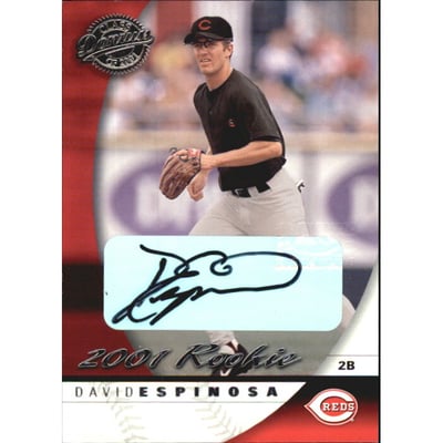 2001 Donruss Class of 2001 Rookie Autographs #176 David Espinosa/250*