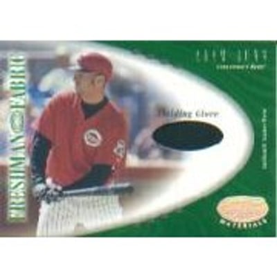 2001 Leaf Certified Materials #138 Adam Dunn FF Fld Glv