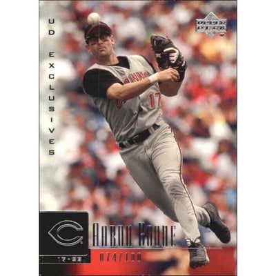 2001 Upper Deck Exclusives Silver #251 Aaron Boone