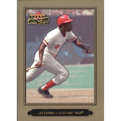 2002 Fleer Fall Classics Championship Gold #66 Joe Morgan