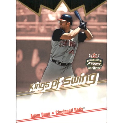 2002 Fleer Focus JE Kings of Swing #16 Nomar Garciaparra