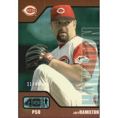 2002 Upper Deck 40-Man Electric Rainbow #975 Joey Hamilton