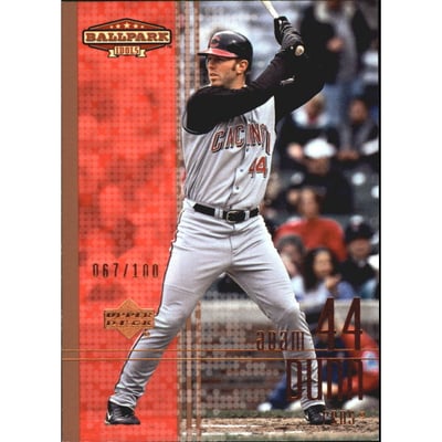 2002 Upper Deck Ballpark Idols Bronze #188 Adam Dunn