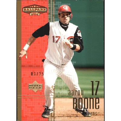 2002 Upper Deck Ballpark Idols Gold #192 Aaron Boone