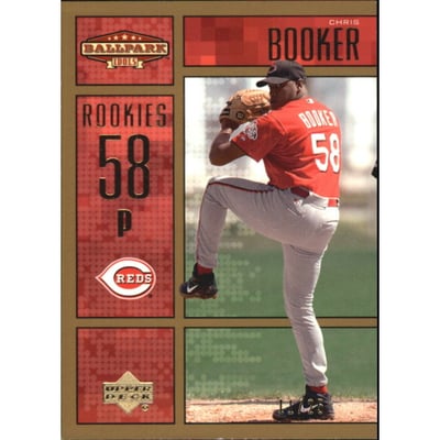 2002 Upper Deck Ballpark Idols Gold #238 Chris Booker ROO