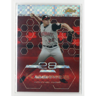 2003 Finest X-Fractors #28 Austin Kearns